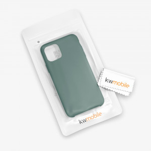 Husa pentru Apple iPhone 11 Pro, Silicon, Verde, 49726.171 - Img 8