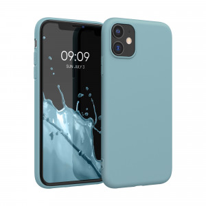 Husa pentru Apple iPhone 11, Silicon, Albastru, 49787.207 - Img 1