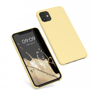 Husa pentru Apple iPhone 11, Silicon, Galben, 49724.158 - Img 2