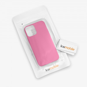Husa pentru Apple iPhone 12 / iPhone 12 Pro, Silicon, Roz, 52641.212 - Img 8