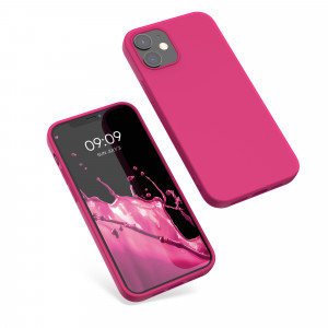 Husa pentru Apple iPhone 12 / iPhone 12 Pro, Silicon, Roz, 53939.77 - Img 2