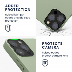 Husa pentru Apple iPhone 12 / iPhone 12 Pro, Silicon, Verde, 52641.172 - Img 4