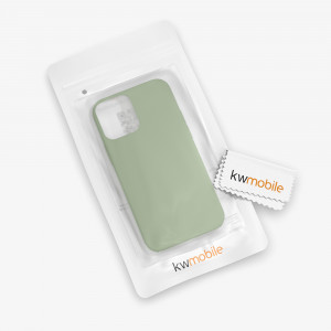 Husa pentru Apple iPhone 12 / iPhone 12 Pro, Silicon, Verde, 52641.172 - Img 8