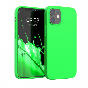 Husa pentru Apple iPhone 12 / iPhone 12 Pro, Silicon, Verde, 53939.44 - Img 1