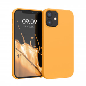 Husa pentru Apple iPhone 12 Mini, Silicon, Portocaliu, 52640.217 - Img 1