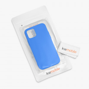 Husa pentru Apple iPhone 12 Pro Max, Silicon, Albastru, 52644.189 - Img 7