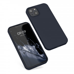 Husa pentru Apple iPhone 13, Silicon, Albastru, 55878.186, kwmobile - Img 2
