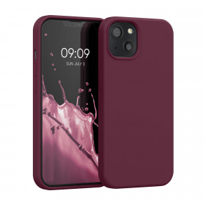 Husa pentru Apple iPhone 13, Silicon, Violet, 55878.190, kwmobile - Img 1
