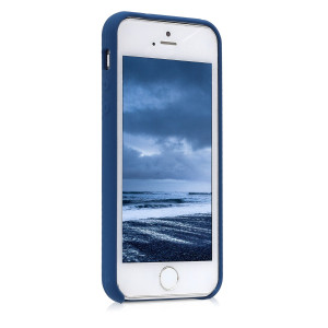 Husa pentru Apple iPhone 5 / iPhone 5s / iPhone SE, Silicon, Albastru, 42766.17 - Img 3