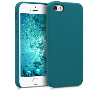 Husa pentru Apple iPhone 5 / iPhone 5s / iPhone SE, Silicon, Albastru, 42766.57 - Img 1