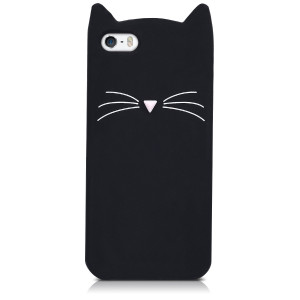 Husa pentru Apple iPhone 5 / iPhone 5s / iPhone SE, Silicon, Negru, 42633.01 - Img 4
