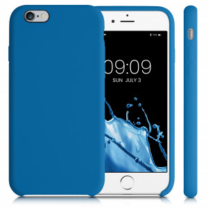 Husa pentru Apple iPhone 6 / iPhone 6s, Silicon, Albastru, 40223.228, kwmobile - Img 2