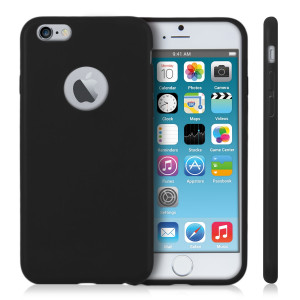 Husa pentru Apple iPhone 6 / iPhone 6s, Silicon, Negru, 33100.01 - Img 2