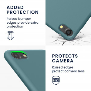 Husa pentru Apple iPhone 8 / iPhone 7 / iPhone SE 2, Silicon, Verde, 49979.207, kwmobile - Img 4