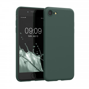 Husa pentru Apple iPhone 8 / iPhone 7 / iPhone SE 2, Silicon, Verde, 49979.171, kwmobile - Img 1