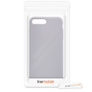 Husa pentru Apple iPhone 8 Plus / iPhone 7 Plus, Silicon, Bej, 40842.96 - Img 7