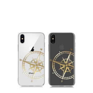 Husa pentru Apple iPhone X / iPhone XS, Silicon, Gold, 42505.14 - Img 8