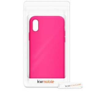 Husa pentru Apple iPhone X / iPhone XS, Silicon, Roz, 49982.77 - Img 7