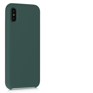 Husa pentru Apple iPhone X / iPhone XS, Silicon, Verde, 42495.171 - Img 8