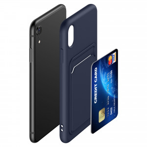 Husa pentru Apple iPhone XR, Silicon, Albastru, 55116.17, kwmobile - Img 7