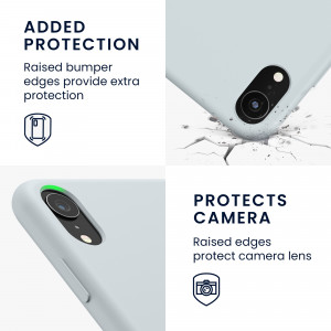 Husa pentru Apple iPhone XR, Silicon, Gri, 45910.70 - Img 4