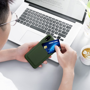Husa pentru Apple iPhone XR, Silicon, Verde, 55116.80, kwmobile - Img 5