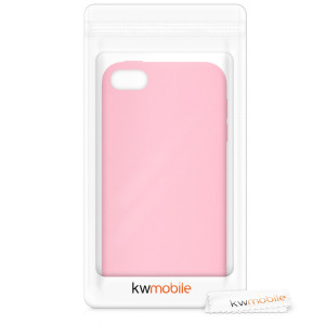 Husa pentru Apple iPod Touch 6th/iPod Touch 7th, Kwmobile, Roz, Silicon, 50528.110 - Img 12