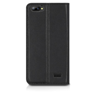 Husa pentru Blackview A7, Piele ecologica, Negru, 43715.01 - Img 4