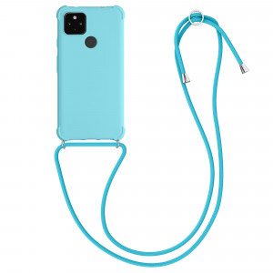Husa pentru Google Pixel 4a 5G, Silicon, Albastru, 55914.23 - Img 1