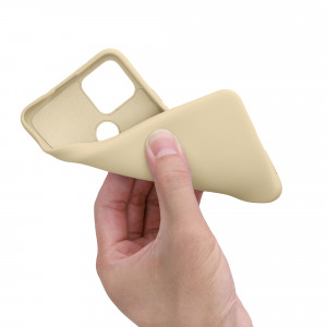 Husa pentru Google Pixel 4a 5G, Silicon, Crem, 53779.154 - Img 8