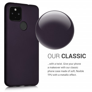 Husa pentru Google Pixel 4a 5G, Silicon, Mov, 53780.115 - Img 4