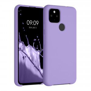 Husa pentru Google Pixel 4a 5G, Silicon, Mov, 53932.222 - Img 1