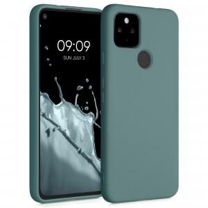 Husa pentru Google Pixel 4a 5G, Silicon, Verde, 53779.207 - Img 1