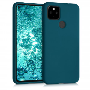 Husa pentru Google Pixel 4a 5G, Silicon, Verde, 53779.57 - Img 1