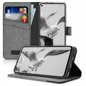 Husa pentru Google Pixel 4a 5G, Textil, Gri, 53776.22 - Img 5