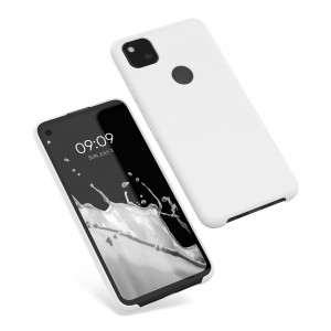 Husa pentru Google Pixel 4a, Silicon, Alb, 52549.02 - Img 2