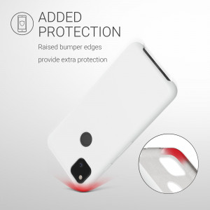 Husa pentru Google Pixel 4a, Silicon, Alb, 52549.02 - Img 6