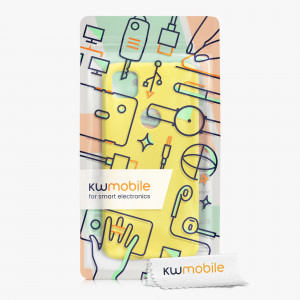 Husa pentru Google Pixel 4a, Silicon, Galben, 52622.165, kwmobile - Img 7