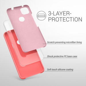 Husa pentru Google Pixel 4a, Silicon, Rose Gold, 52549.141 - Img 3