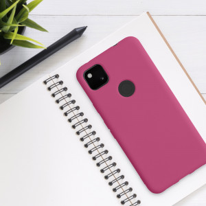 Husa pentru Google Pixel 4a, Silicon, Roz, 52622.213 - Img 3