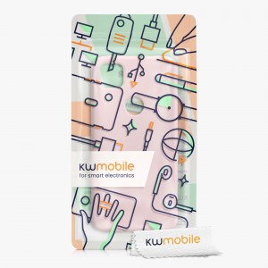 Husa pentru Google Pixel 4a, Silicon, Roz, 52622.225, kwmobile - Img 7