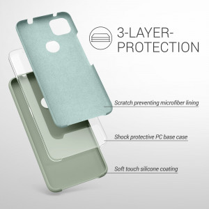 Husa pentru Google Pixel 4a, Silicon, Verde, 52549.172 - Img 3