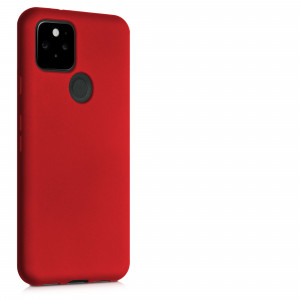 Husa pentru Google Pixel 5, Silicon, Rosu, 53565.36 - Img 8