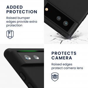 Husa pentru Google Pixel 6, Silicon, Negru, 55434.01 - Img 4