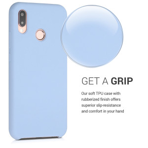 Husa pentru Huawei P20 Lite, Silicon, Albastru, 45687.58 - Img 4