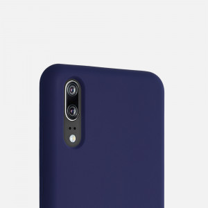 Husa pentru Huawei P20, Silicon, Albastru, 45689.182, kwmobile - Img 8