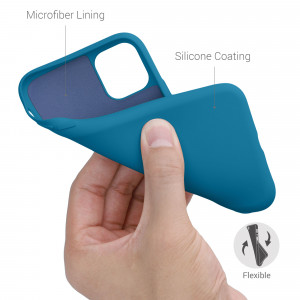 Husa pentru iPhone 11, Silicon, Albastru, 50791.224 - Img 4