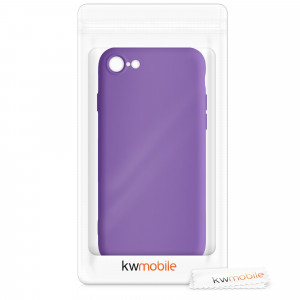 Husa pentru iPhone 8 / iPhone 7 / iPhone SE 2, Silicon, Mov, 49979.221 - Img 7