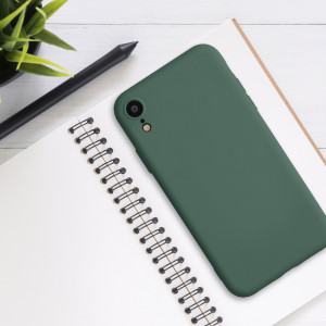 Husa pentru iPhone XR, Silicon, Verde, 49983.166 - Img 3