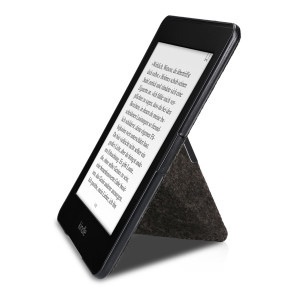 Husa pentru Kindle Paperwhite 7, Textil, Gri, 46908.01 - Img 8
